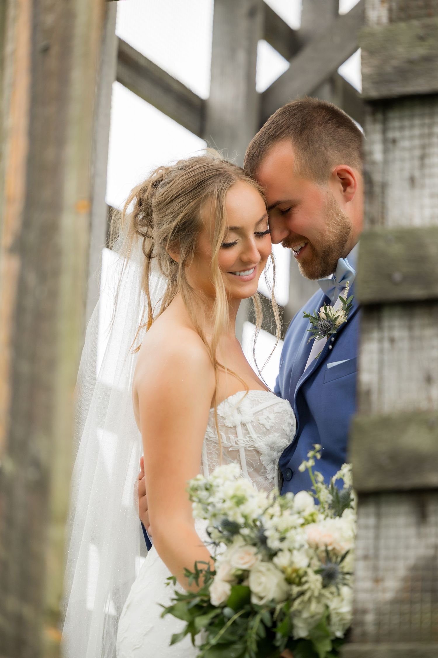 wedding day at gillbrook farms