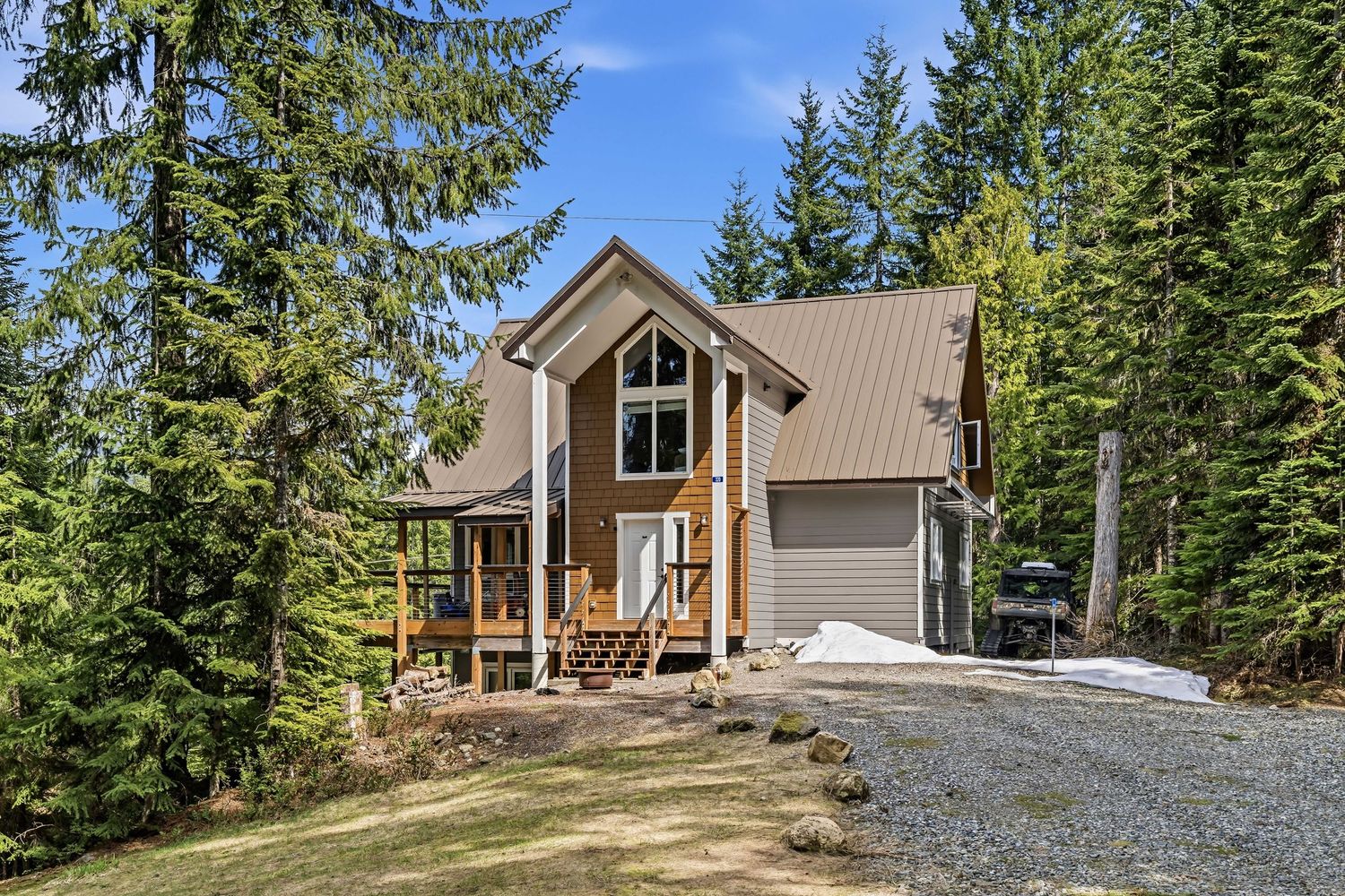 Real estate photography home photo in North Bend Washington