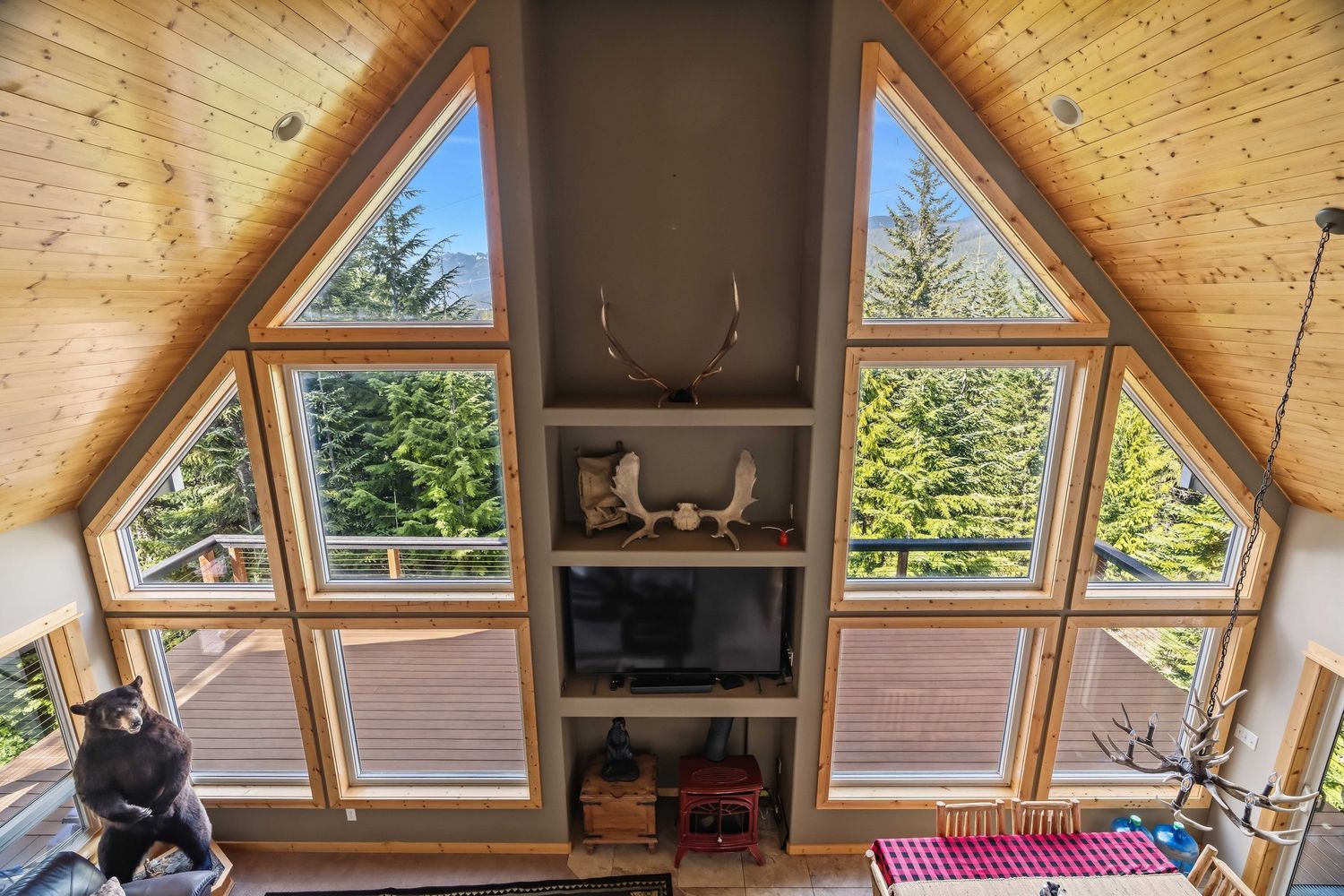 Window shot for real estate photography in Snoqualmie Washington