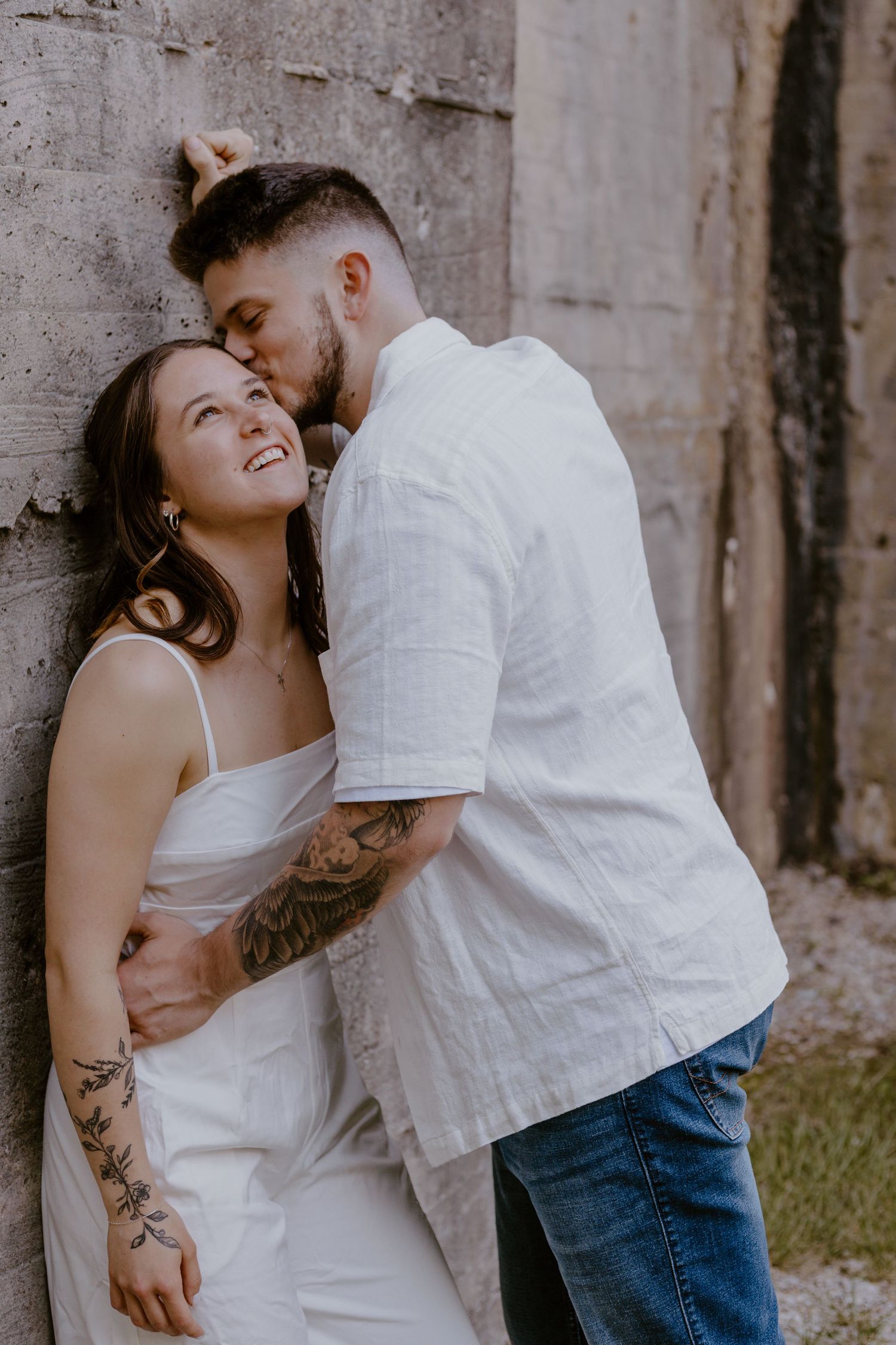 Pre-proposal pictures of a beautiful couple soon to be engaged in Miamisburg, OH. Photographed by Vicci Photo of Dayton, OH