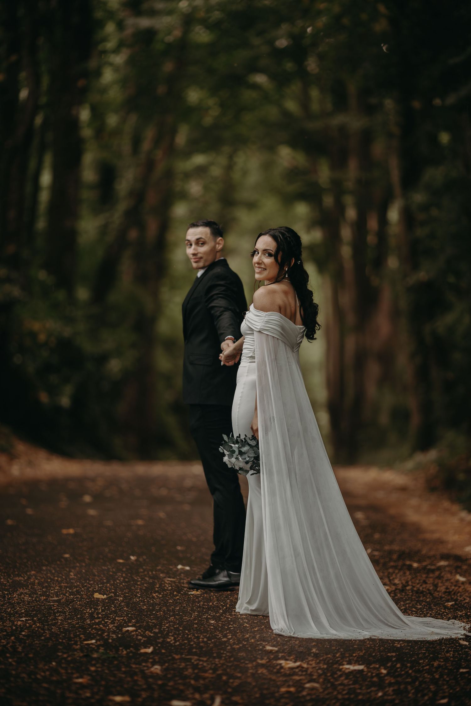 Séance photo couple en mariage à Tours