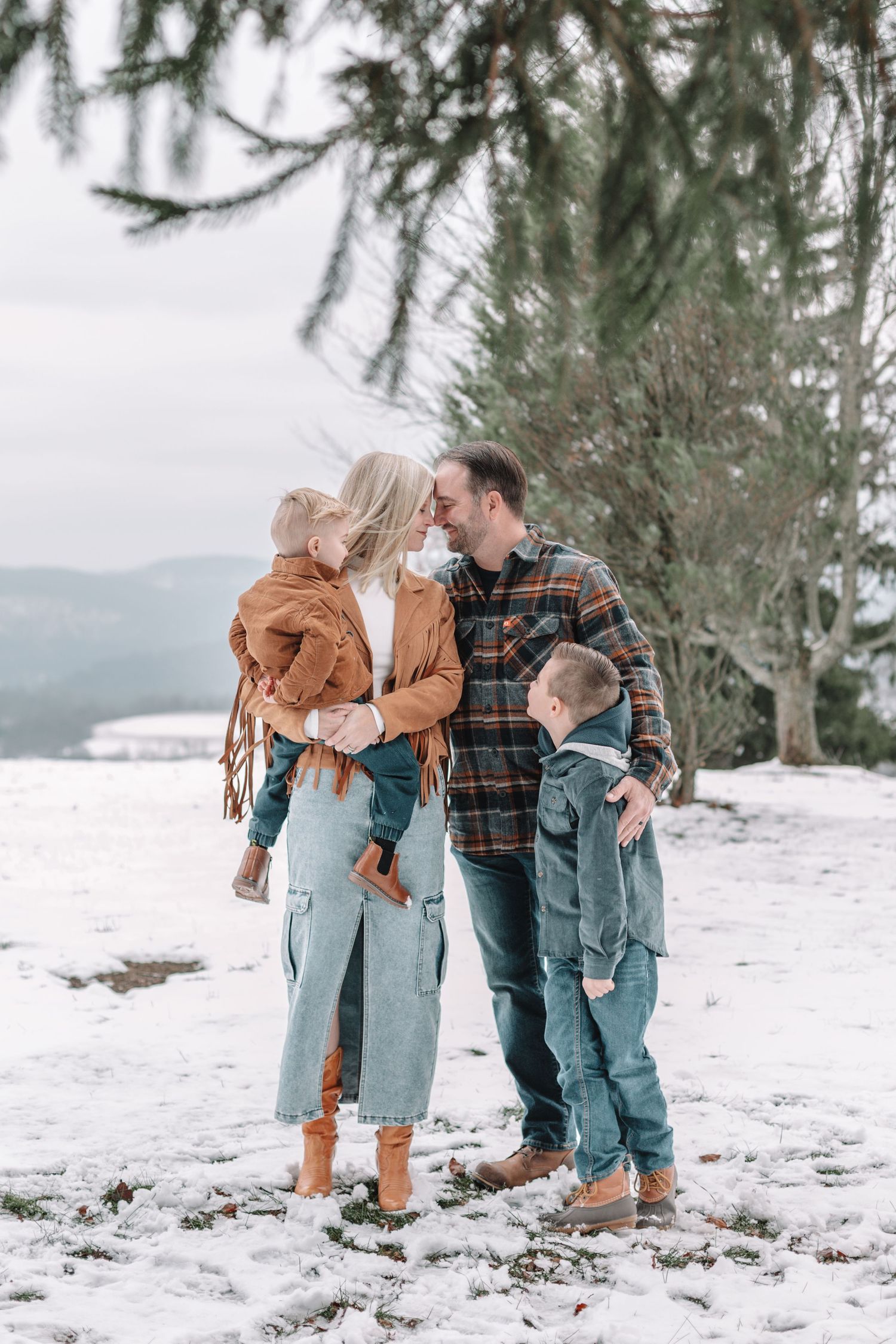 Professional family portrait photography by Cortny Jo Photography in Southwestern Pennsylvania