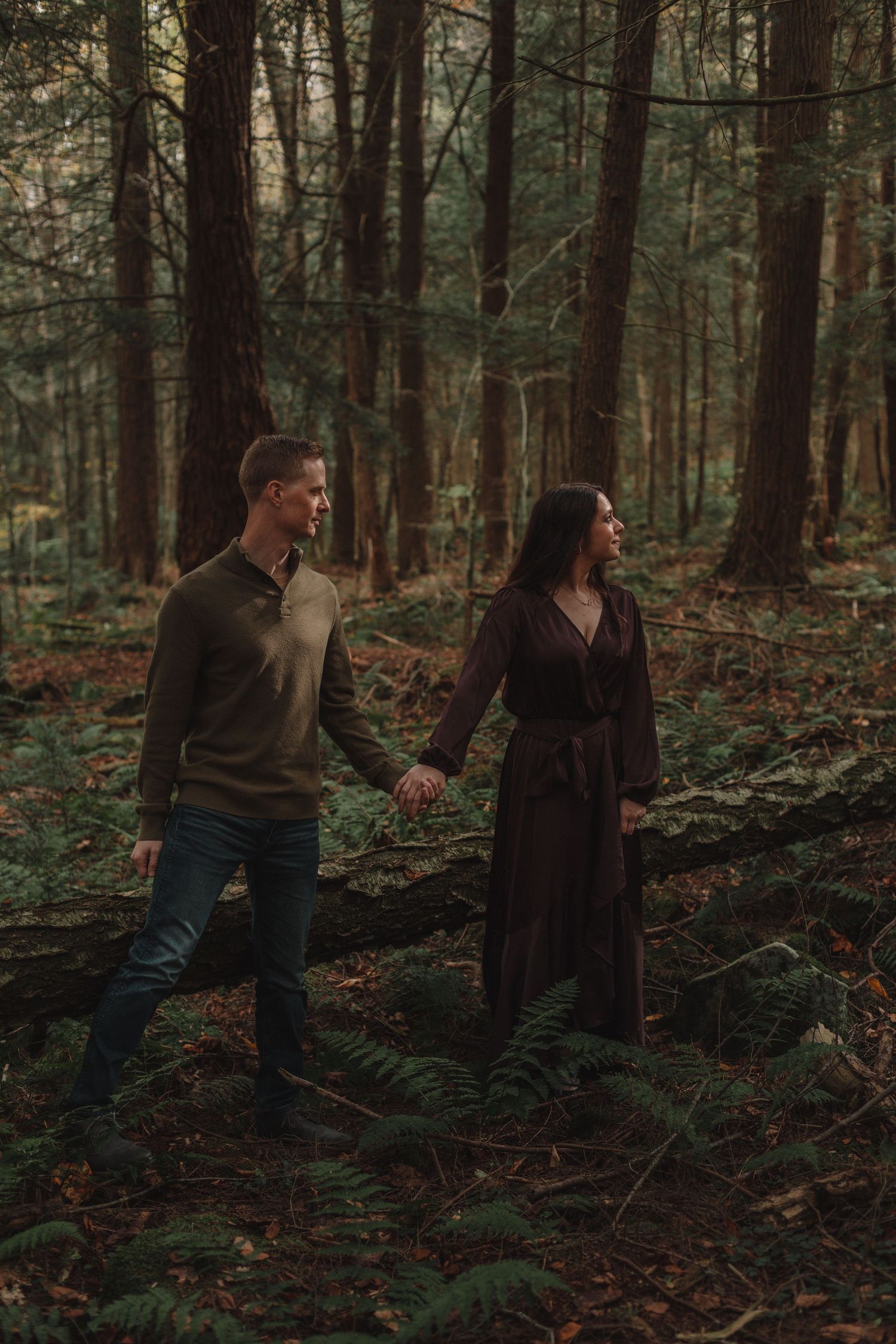 Natural couples photography by Cortny Jo Photography in Western Pennsylvania