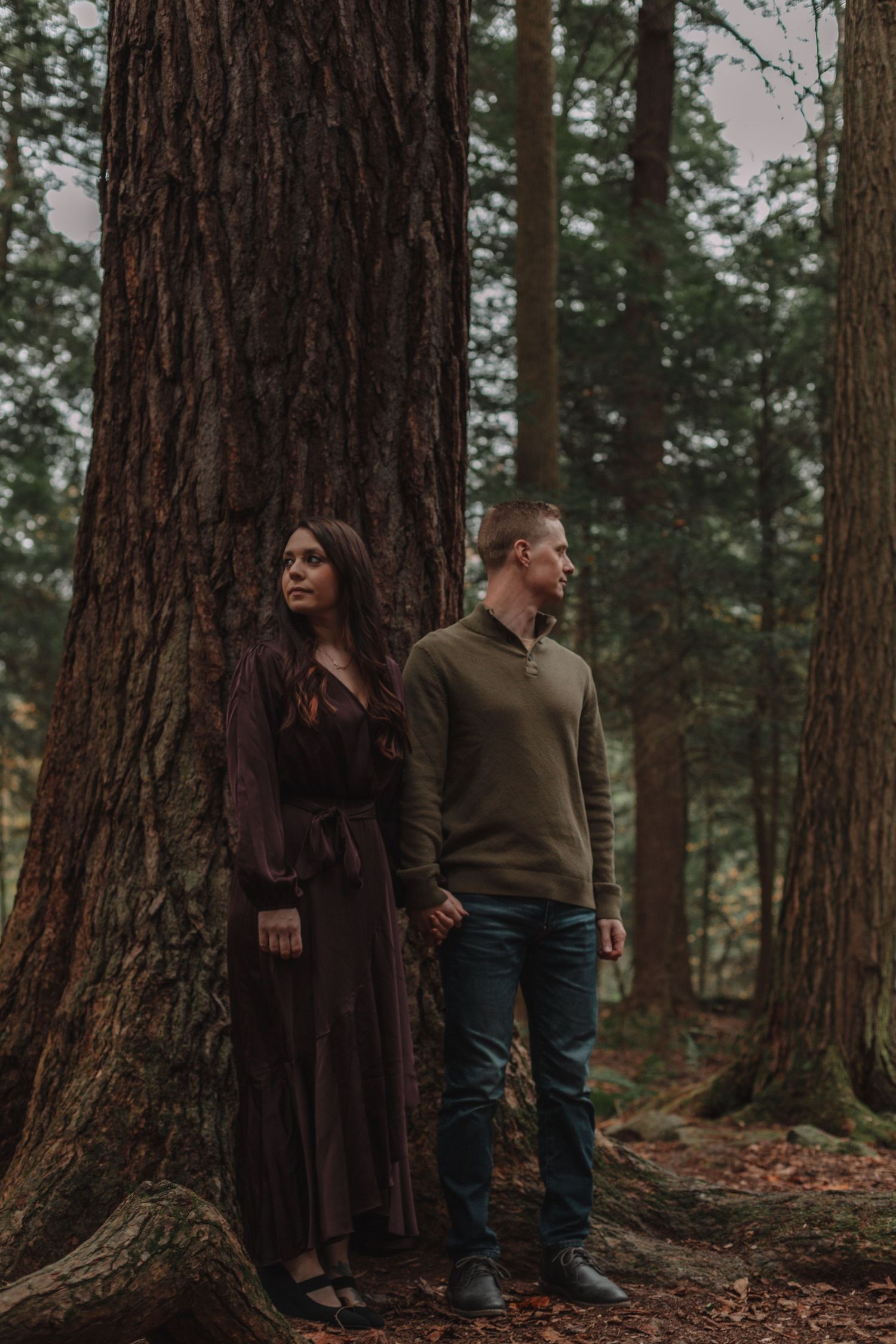 Candid couple portrait by Cortny Jo Photography in Southwest Pennsylvania