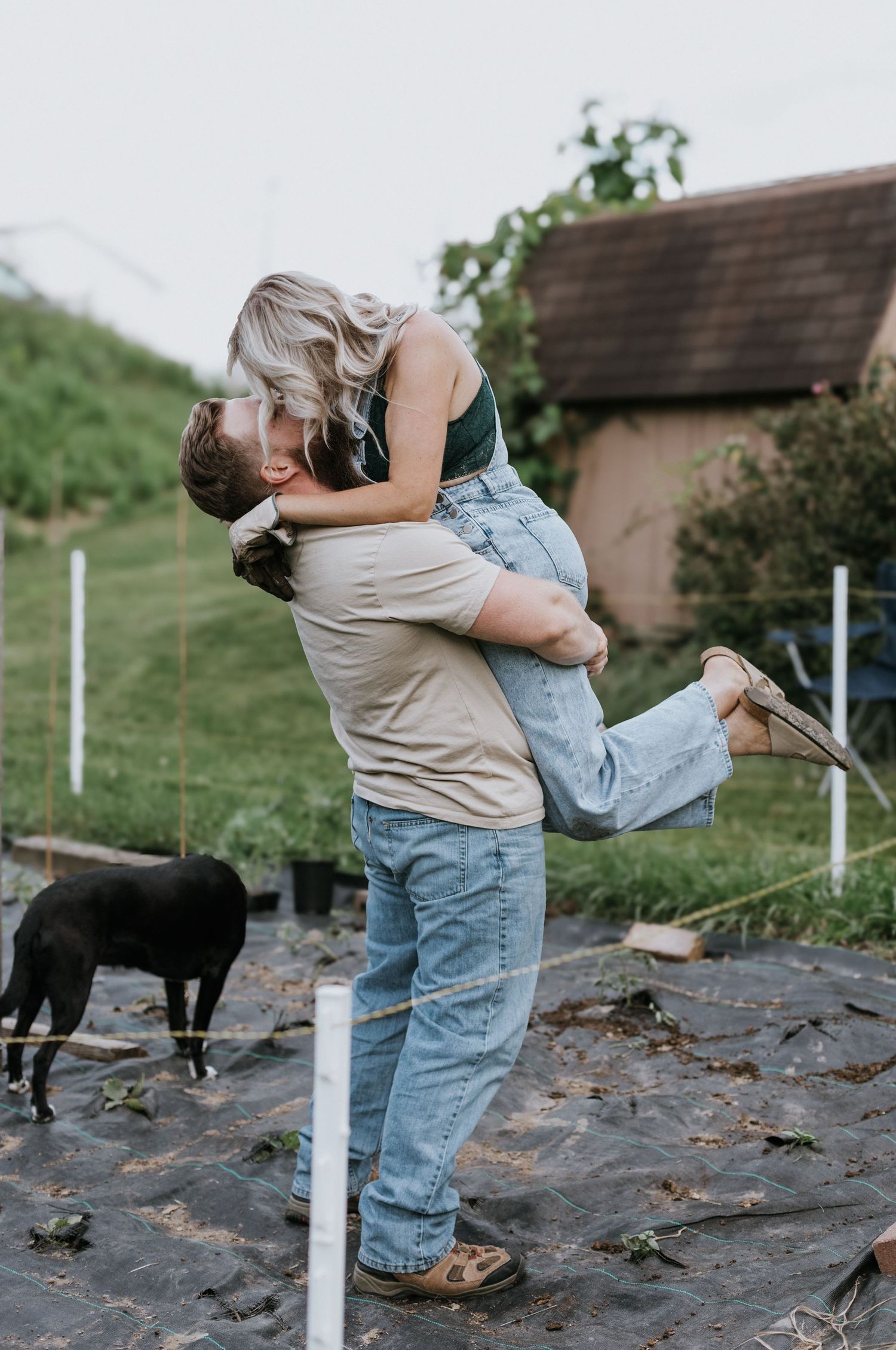 Candid couples' photography session by Cortny Jo Photography in Fayette County Pennsylvania
