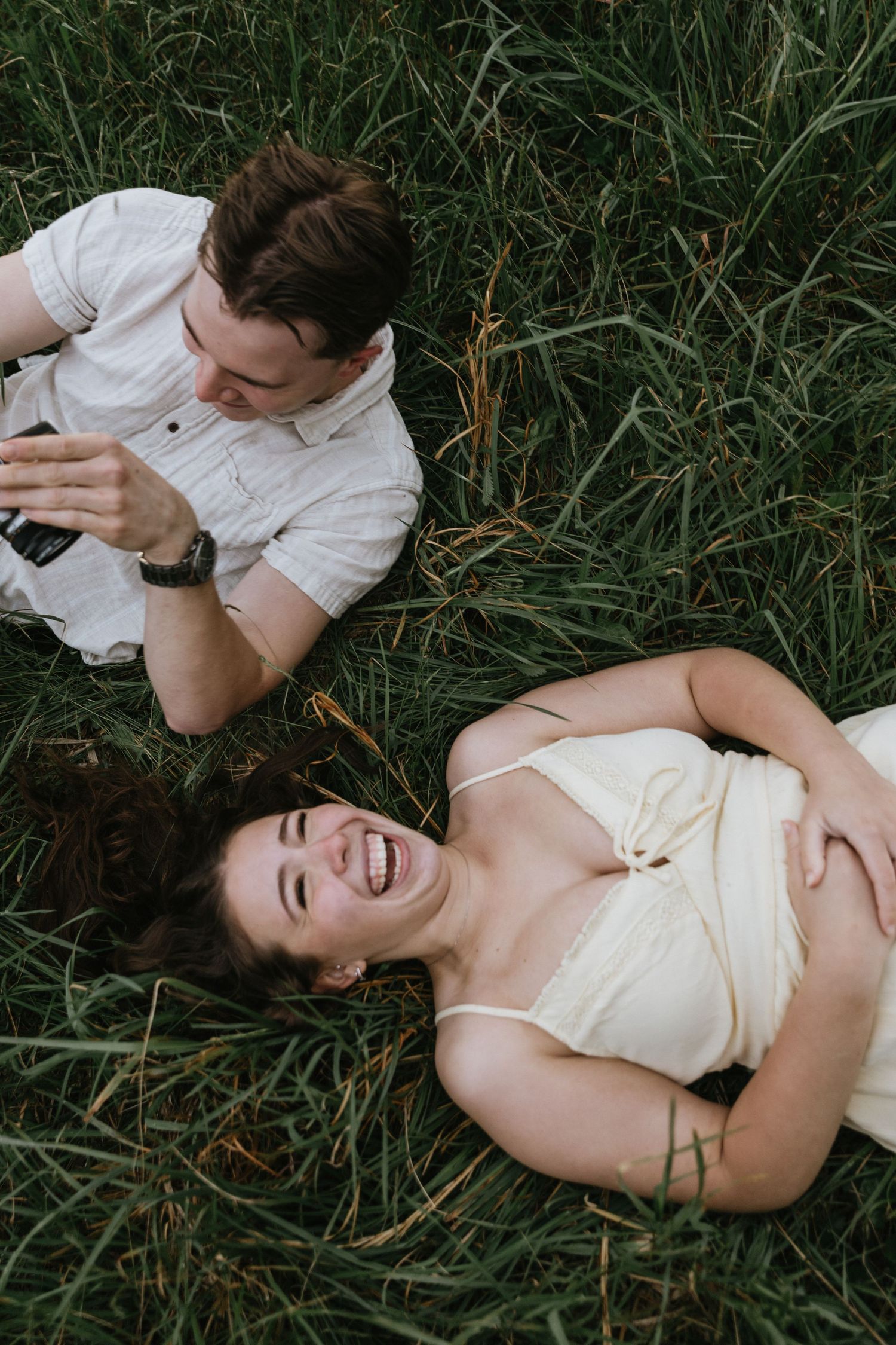 Candid couples portrait by Cortny Jo Photography in Southwest Pennsylvania