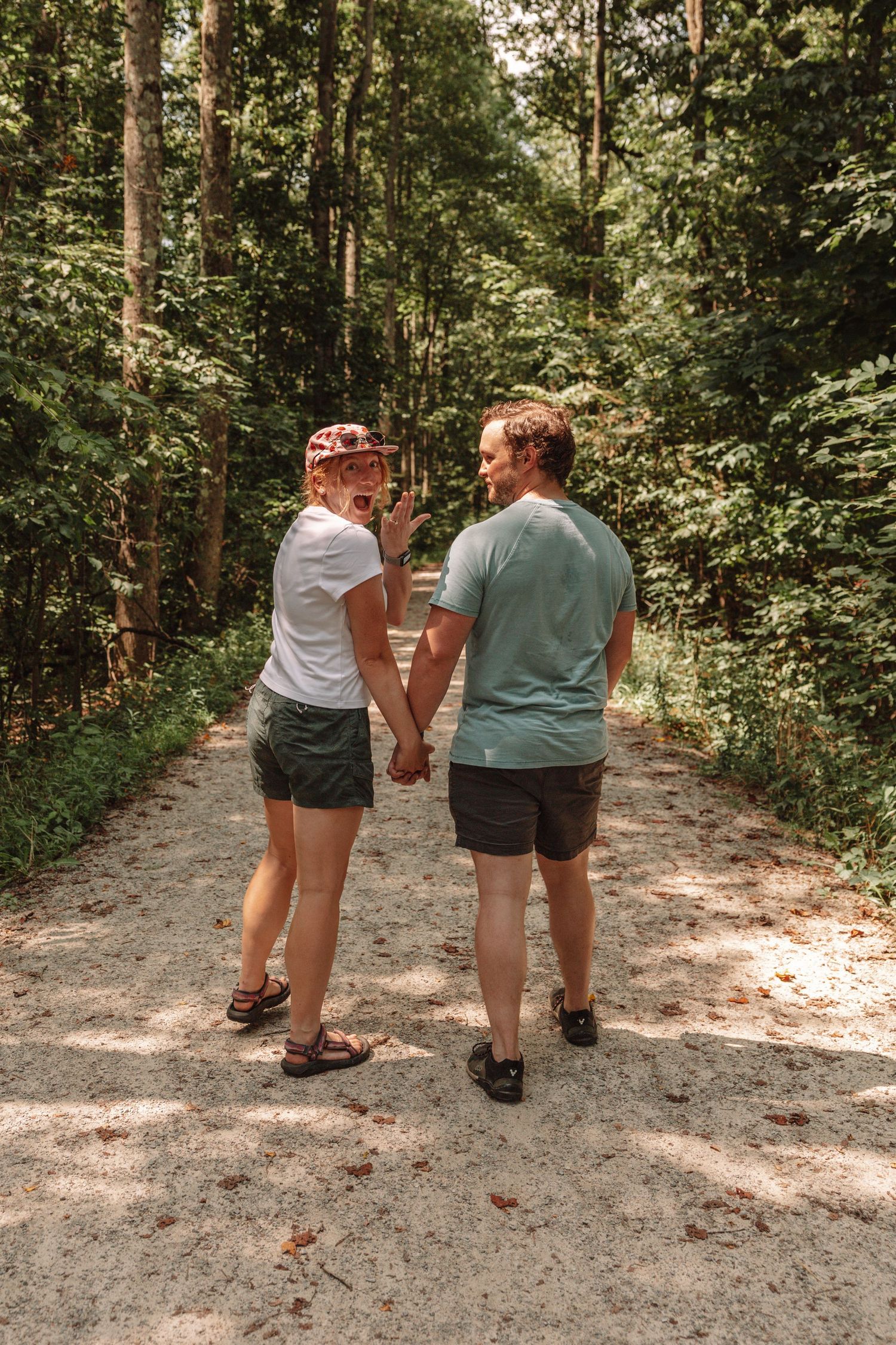 Engagement photography by Cortny Jo Photography in Ohiopyle