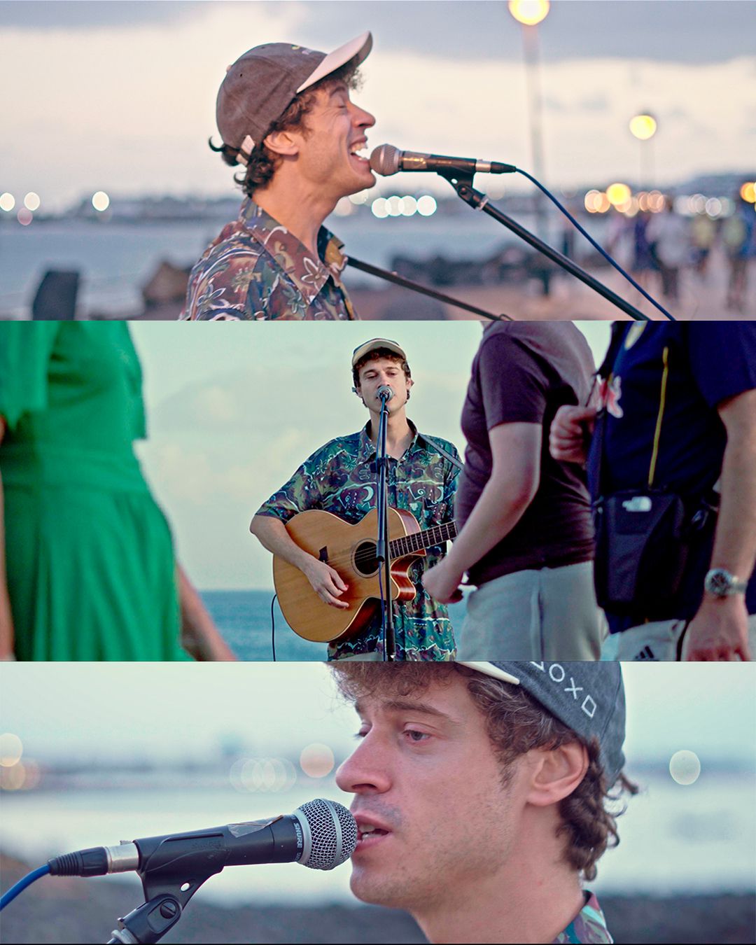 Cinematic music video still shot Lanzarote — 
professional videographer Del Puerto Creative