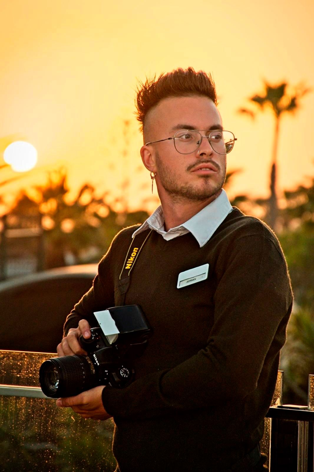 Adrián del Puerto — professional photographer and 
videographer based in Playa Blanca, Lanzarote