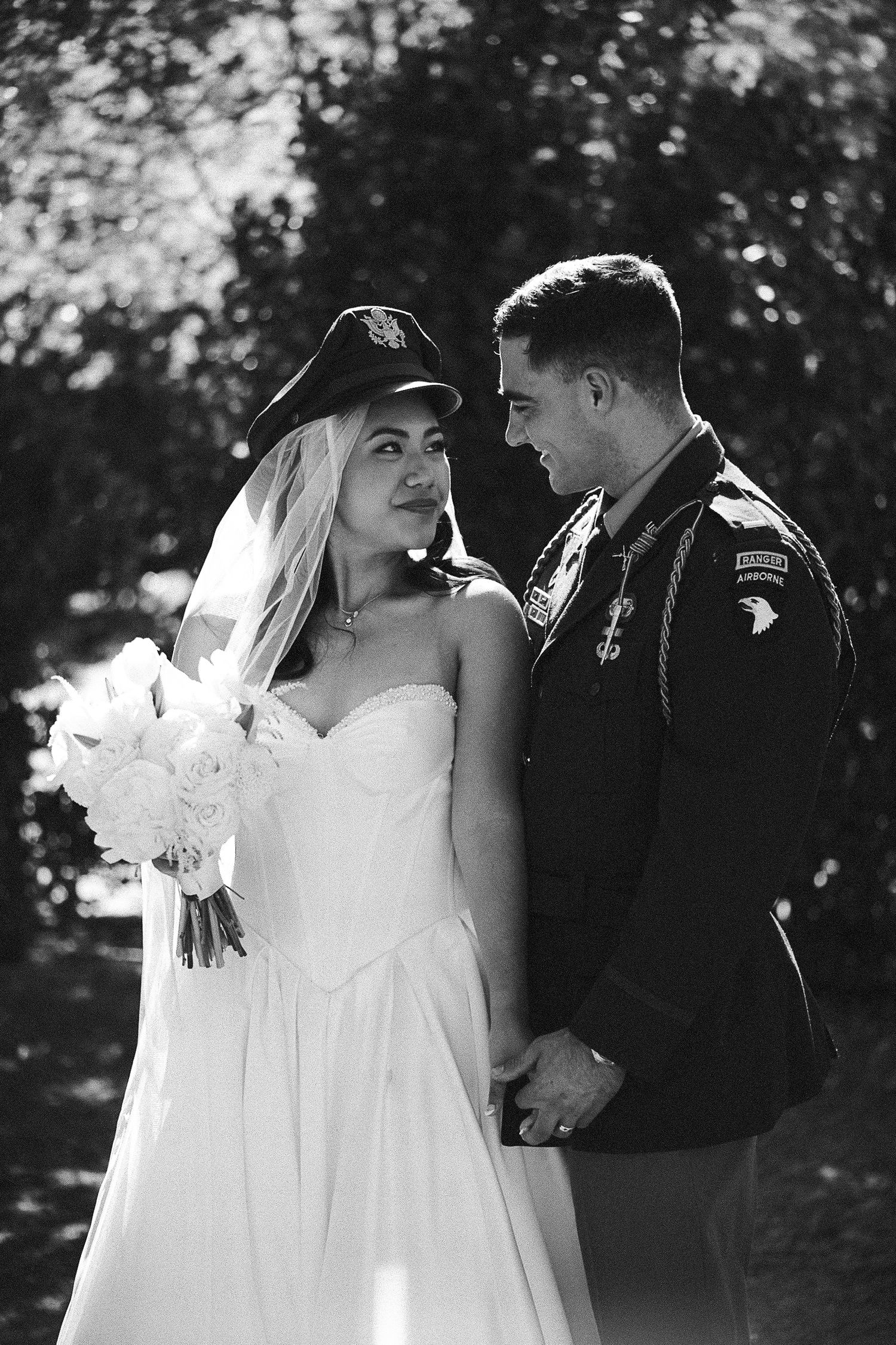Romantic wedding portrait Newport Beach
