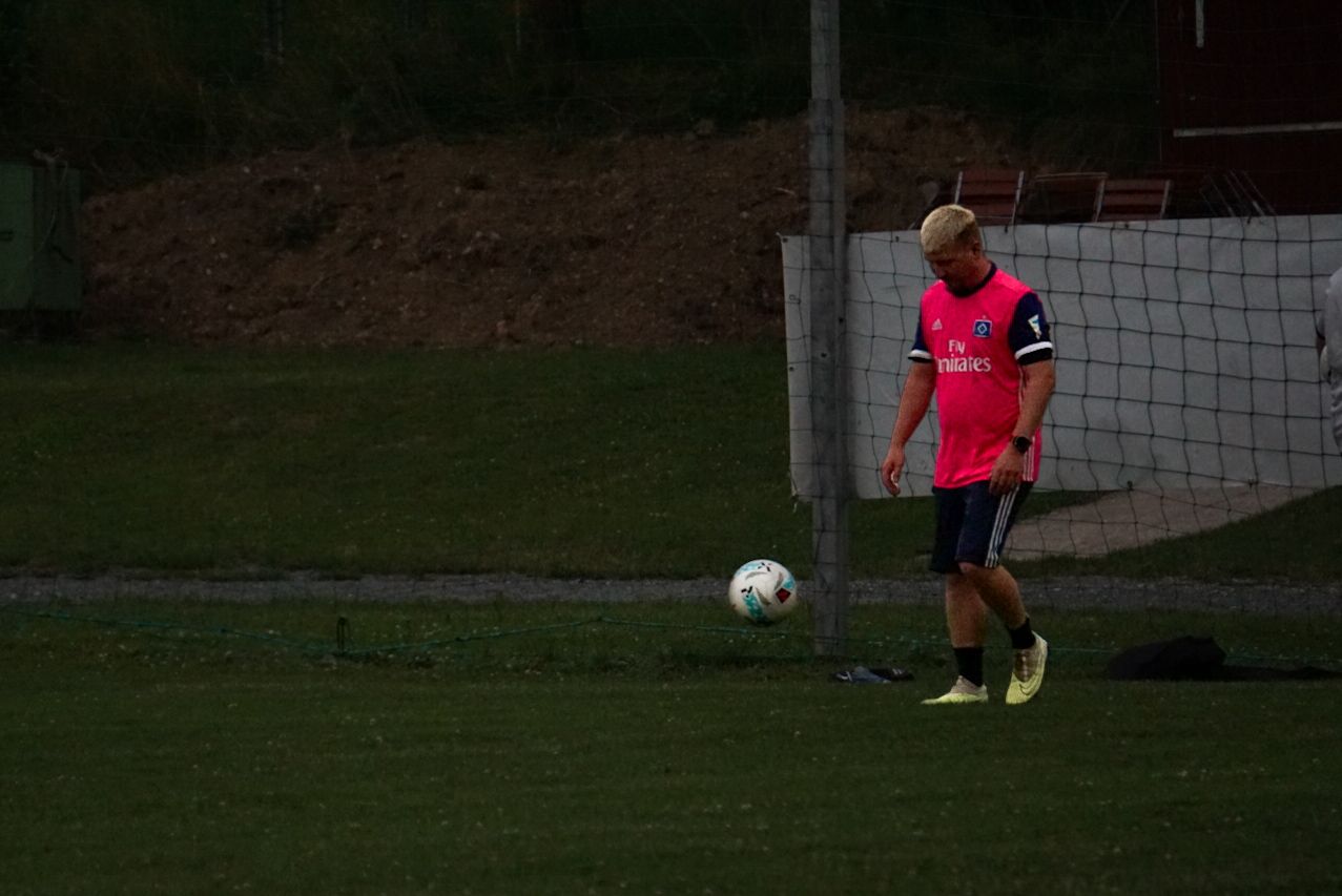 Fußballtraining der SG Marktredwitz.