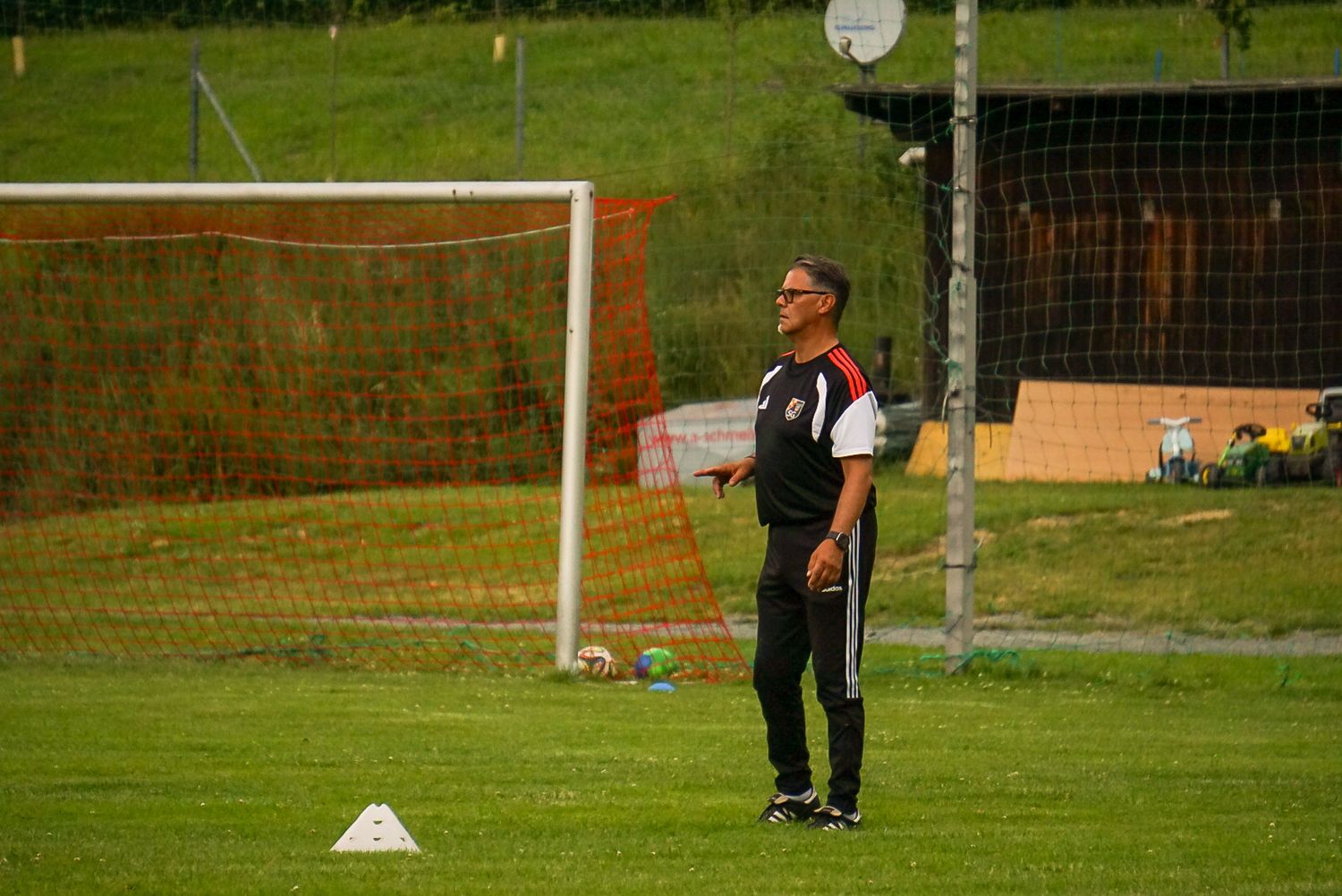 Fußballtraining der SG Marktredwitz.
