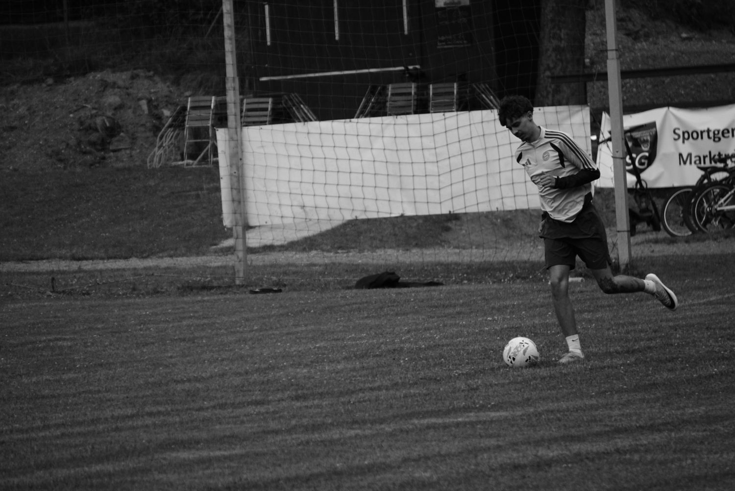 Fußballtraining der SG Marktredwitz.