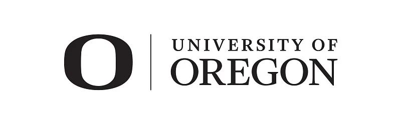 University of Oregon official logo featuring bold O emblem and clean sans-serif text.