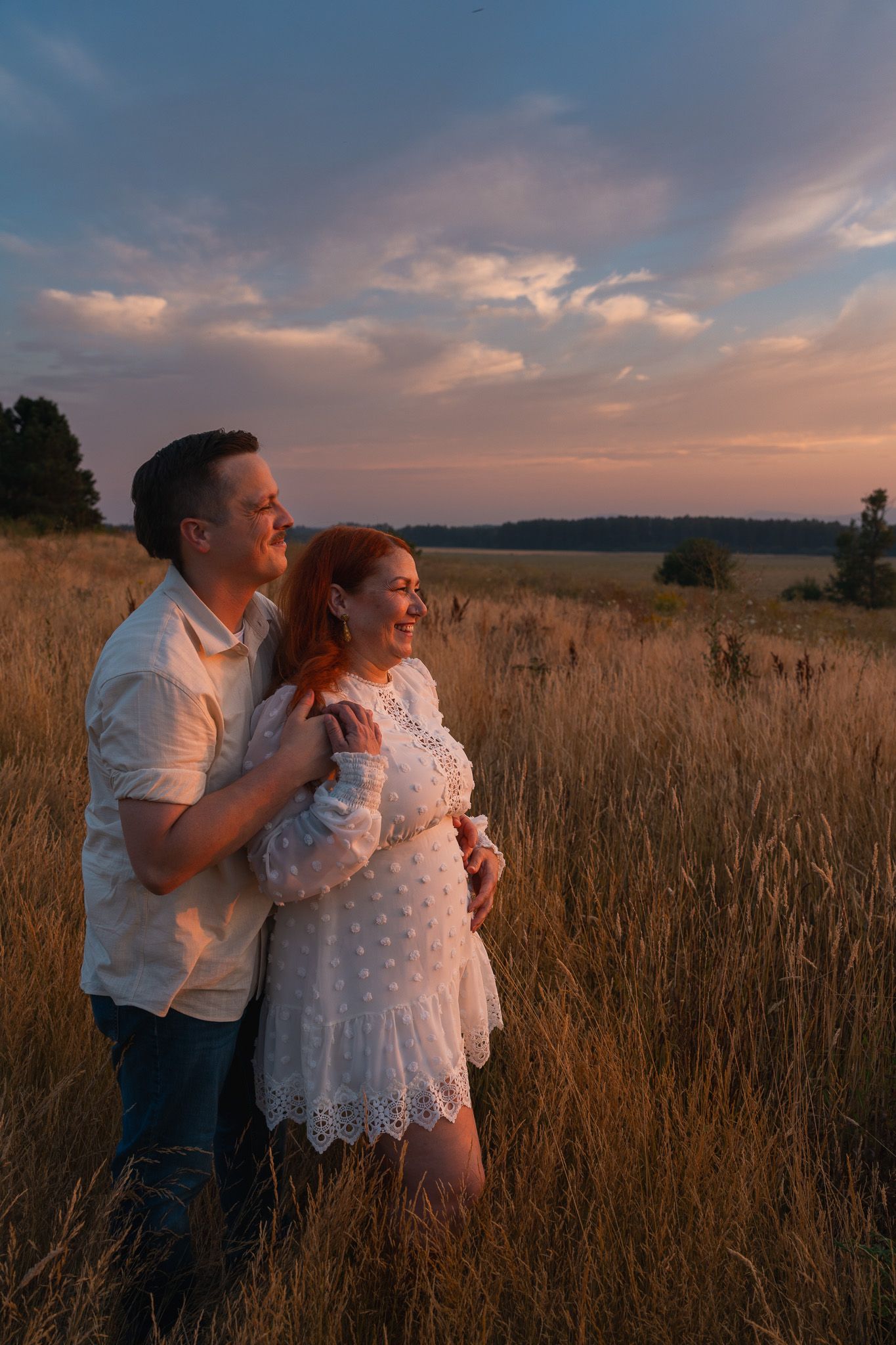 Country couples engagement session