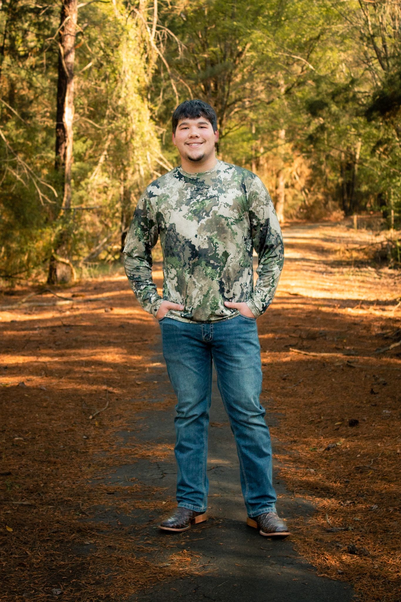 Outdoor Senior Portrait session in Marksville, Louisiana