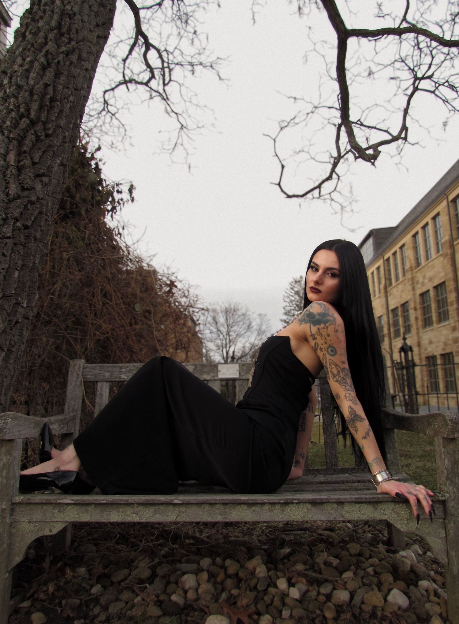 Moody Edgy Editorial Romantic Model Photography Photoshoot session nature golden hour professional portrait fashion Jacksonville Florida
