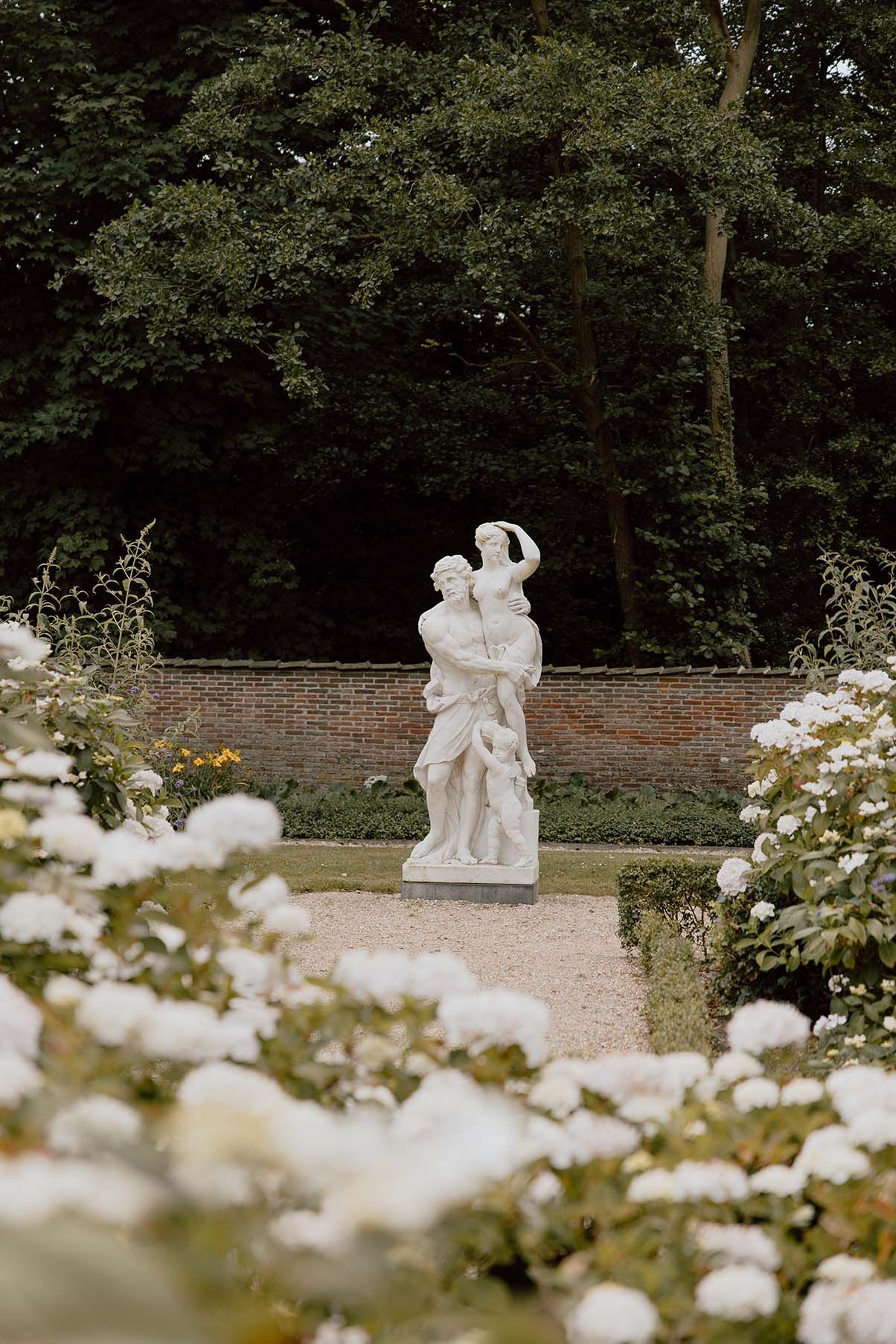 Details en bos bij Landgoed Beeckestijn