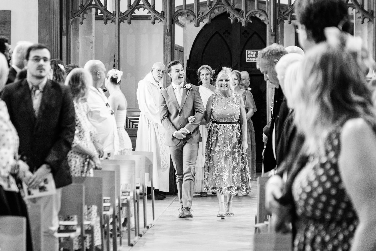 St Michael’s Church, Highworth wedding ceremony decor and photography