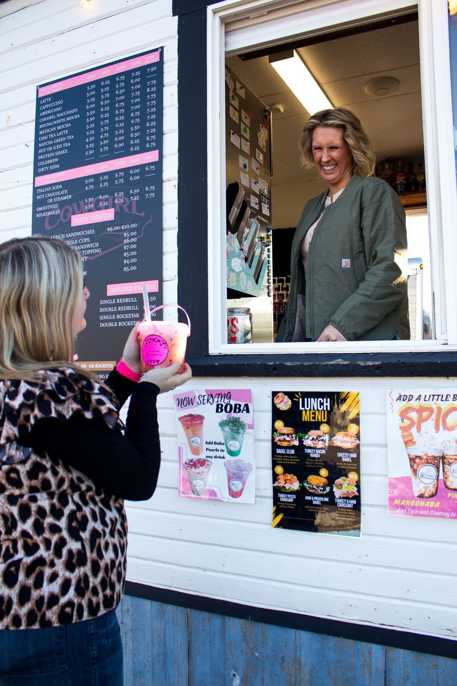 Customer Engagement Cowgirl Barista