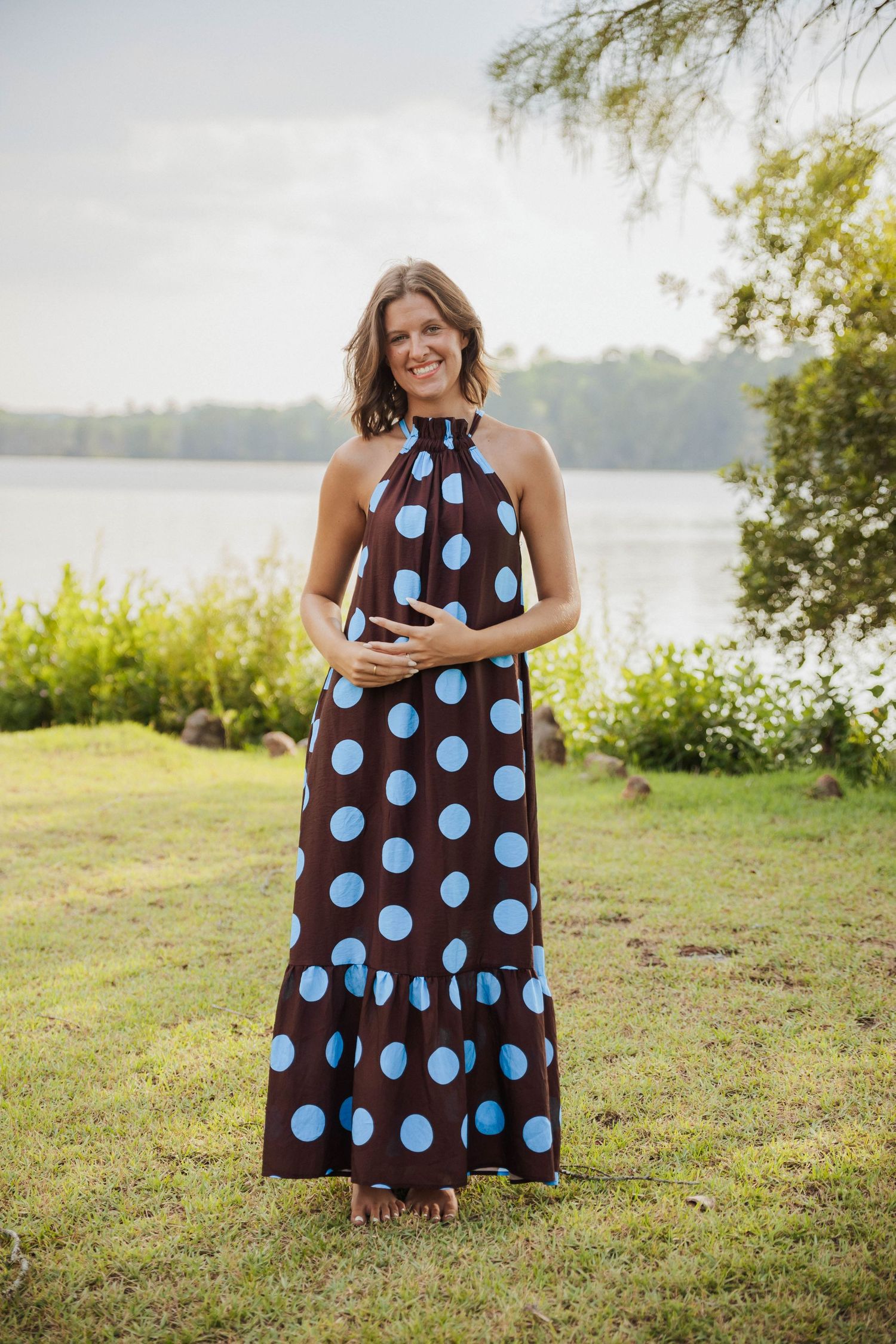 Senior photoshoot lakeside photoshoot beautiful light Hartsville SC Prestwood Lake South Carolina Photographer South Carolina Wedding Photog