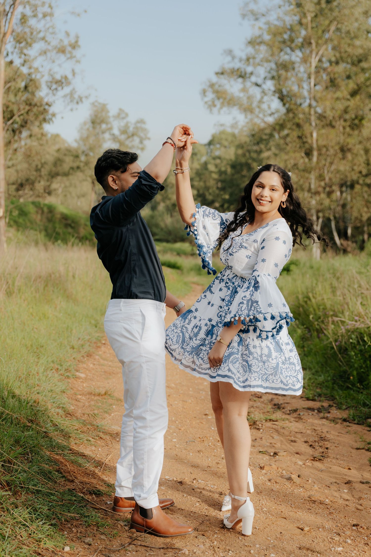 “Engagement session at Modderfontein Reserve in Gauteng”