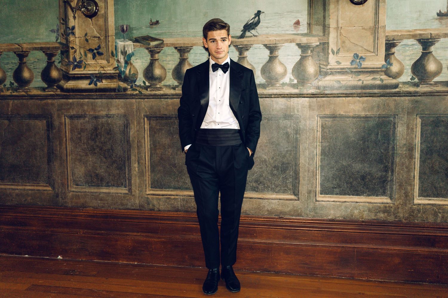 Groom portrait by Sydney wedding photographer