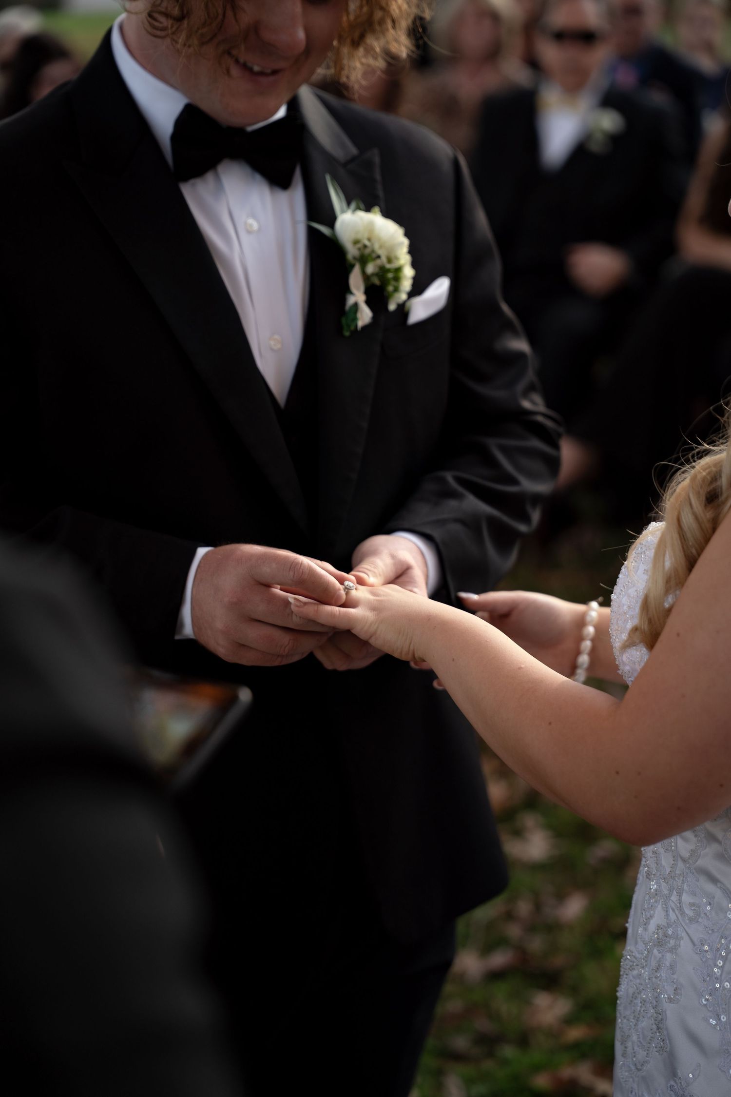 “Luxury wedding photography in Middle TN capturing bride and groom exchanging vows, elegant portraits, and heartfelt moments”