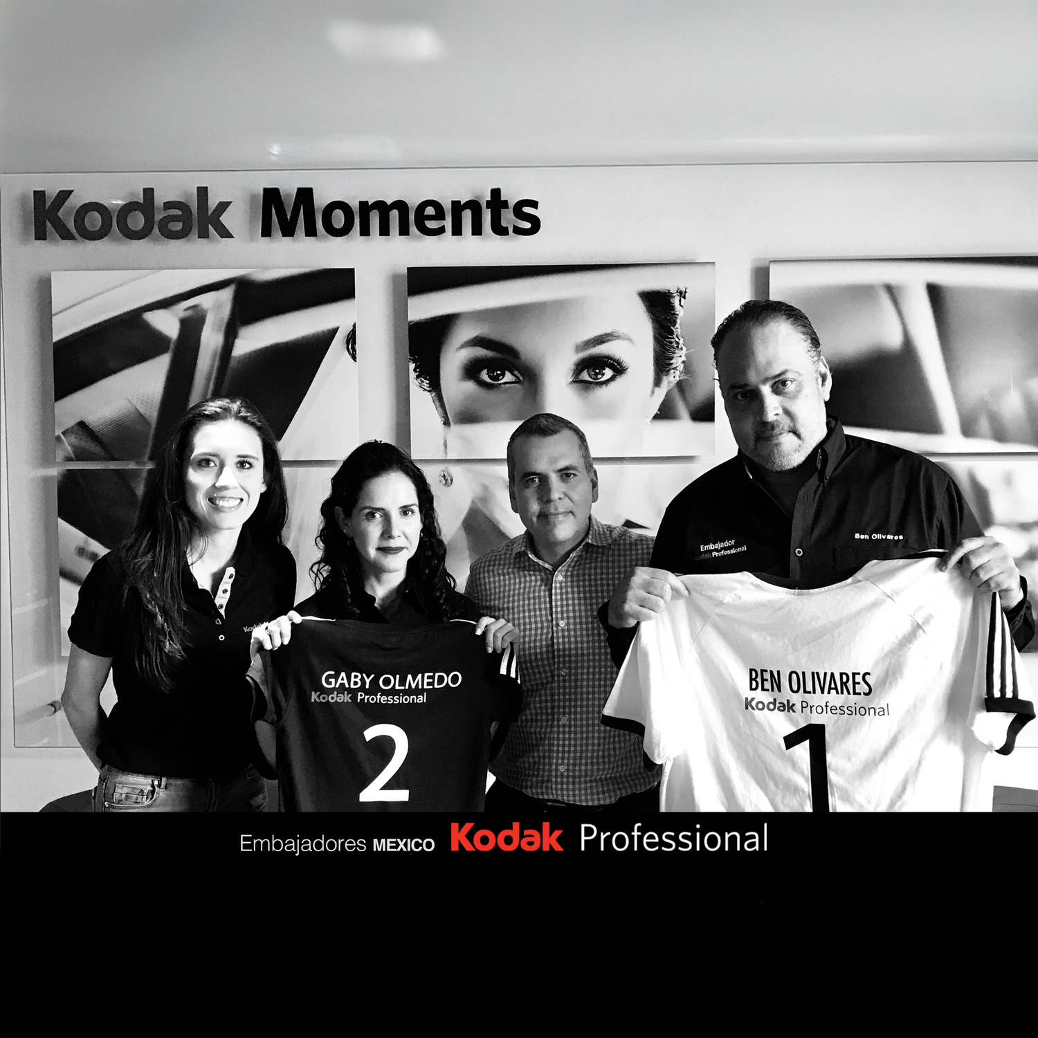 Kodak Moments branding displayed at a professional photography conference.