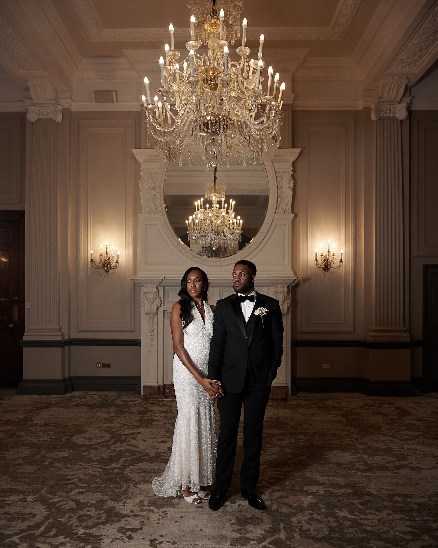 Wedding day portrait
