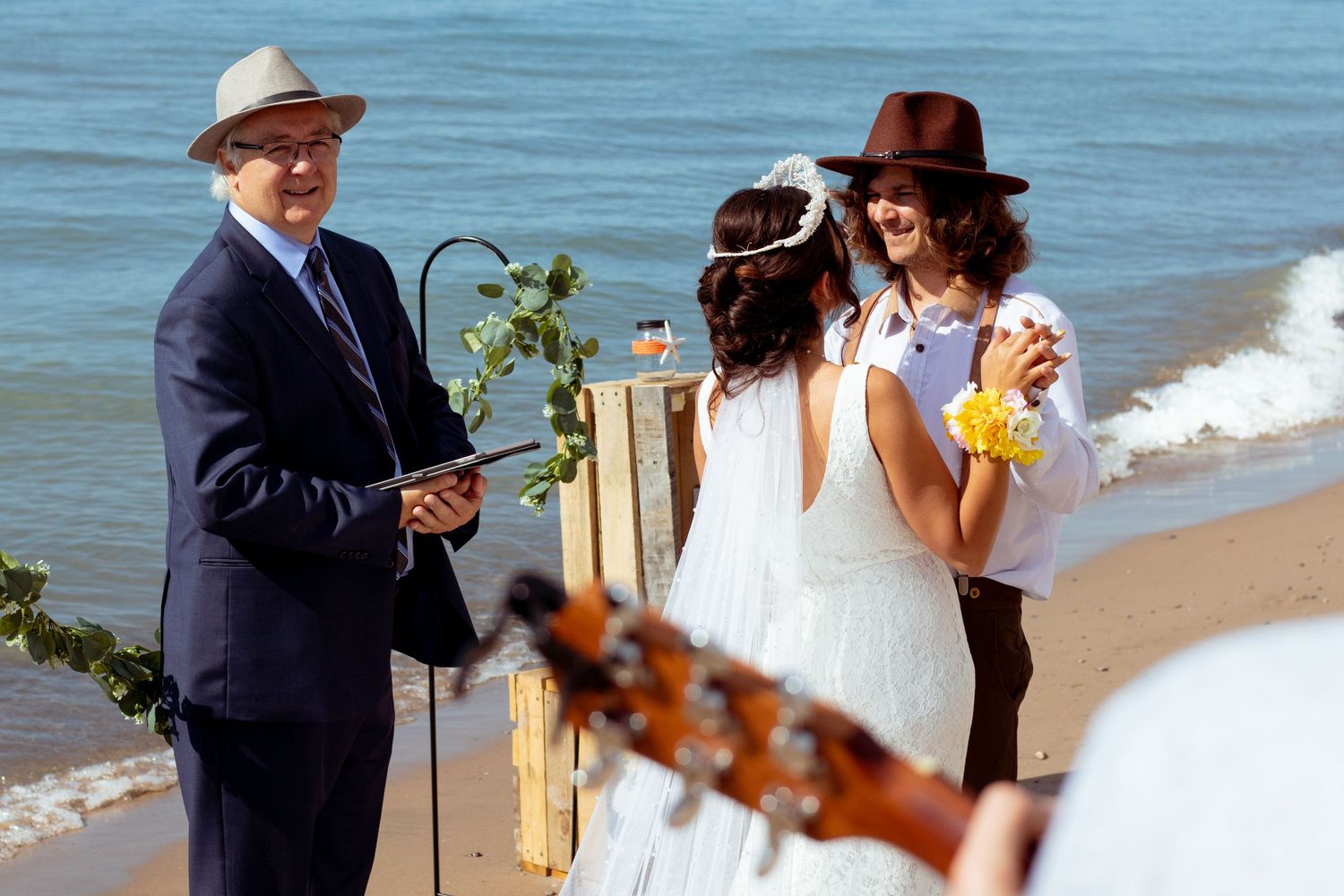 lake view elopement at kitchener–Waterloo Cambridge Region