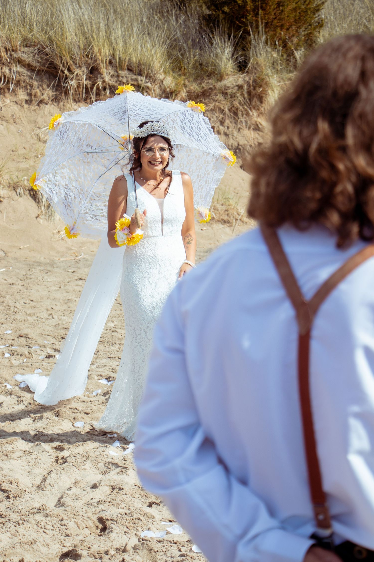 bride walking down the altar at kitchener–Waterloo Cambridge Region