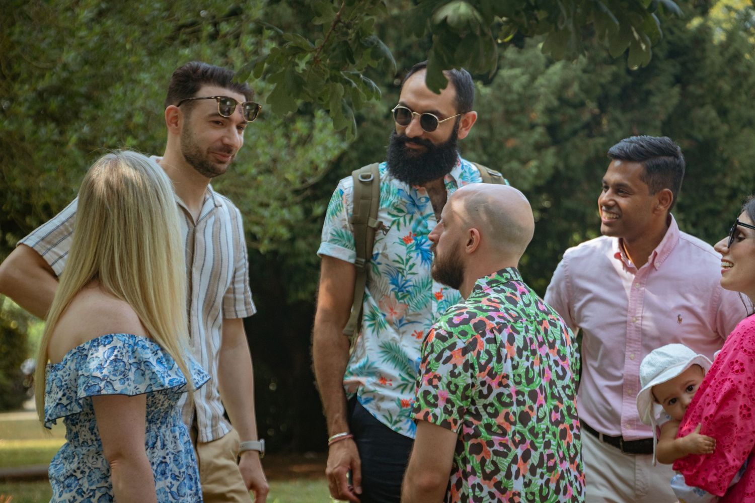 candid picture of LGBTQ+ wedding after their ceremony in the Kitchener–Waterloo Region