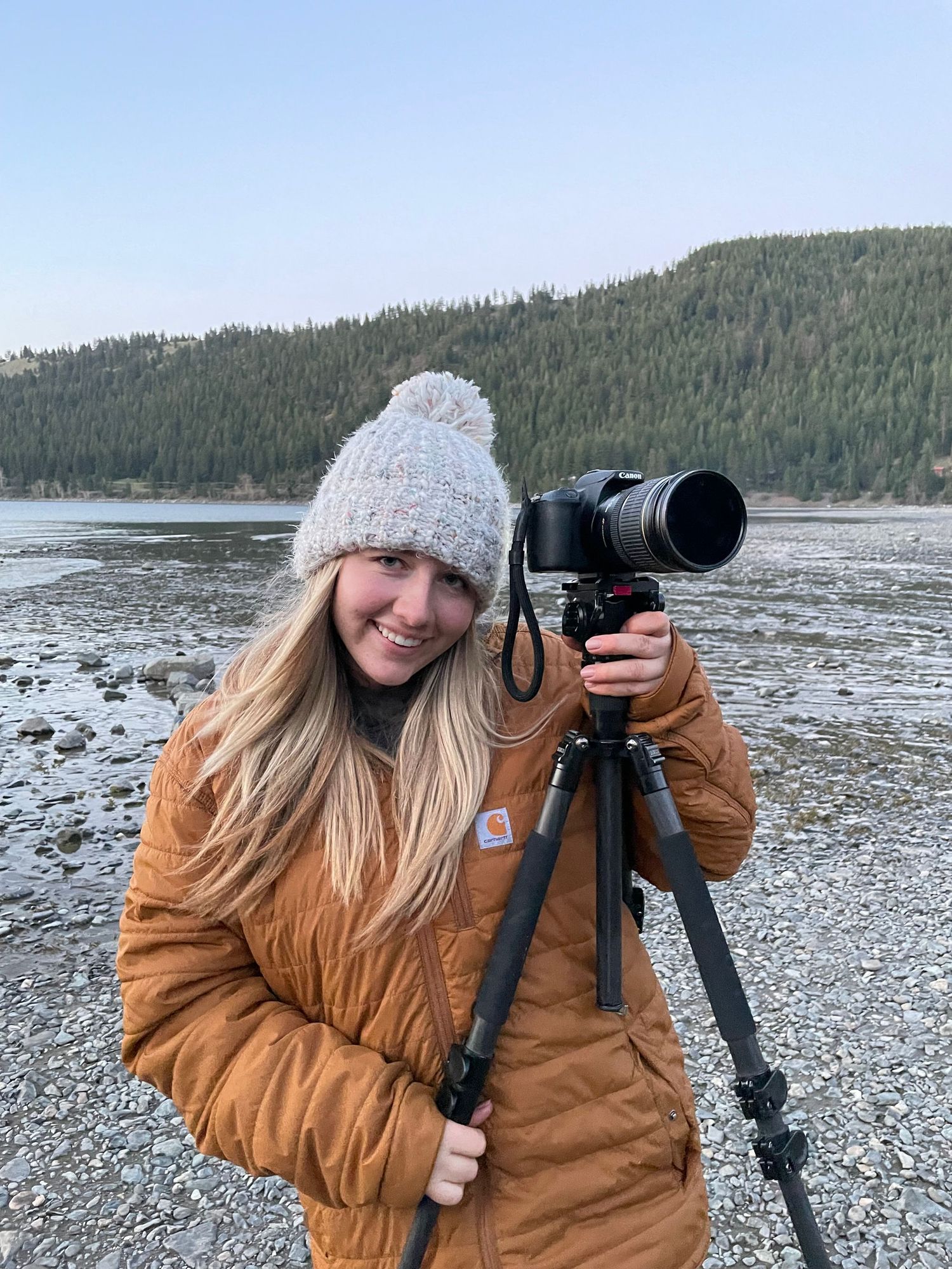 takes camera literally everywhere