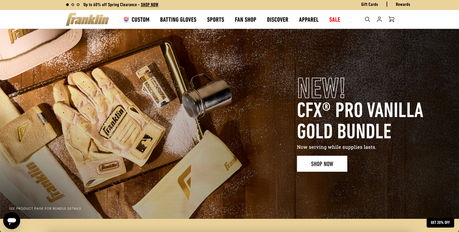 Professional audio recording software interface showing CFX Pro Vanilla Gold Bundle product banner with vintage aesthetic.