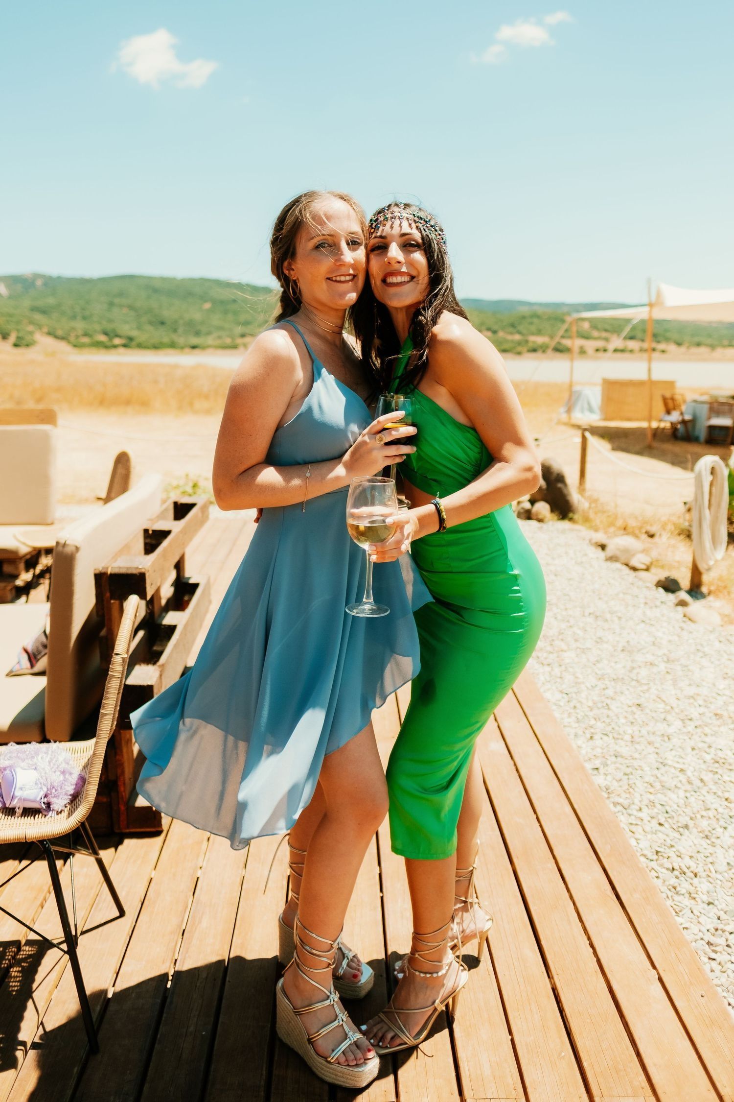 invitados boda festival wakana lake estilo boho chic y vanguardista
