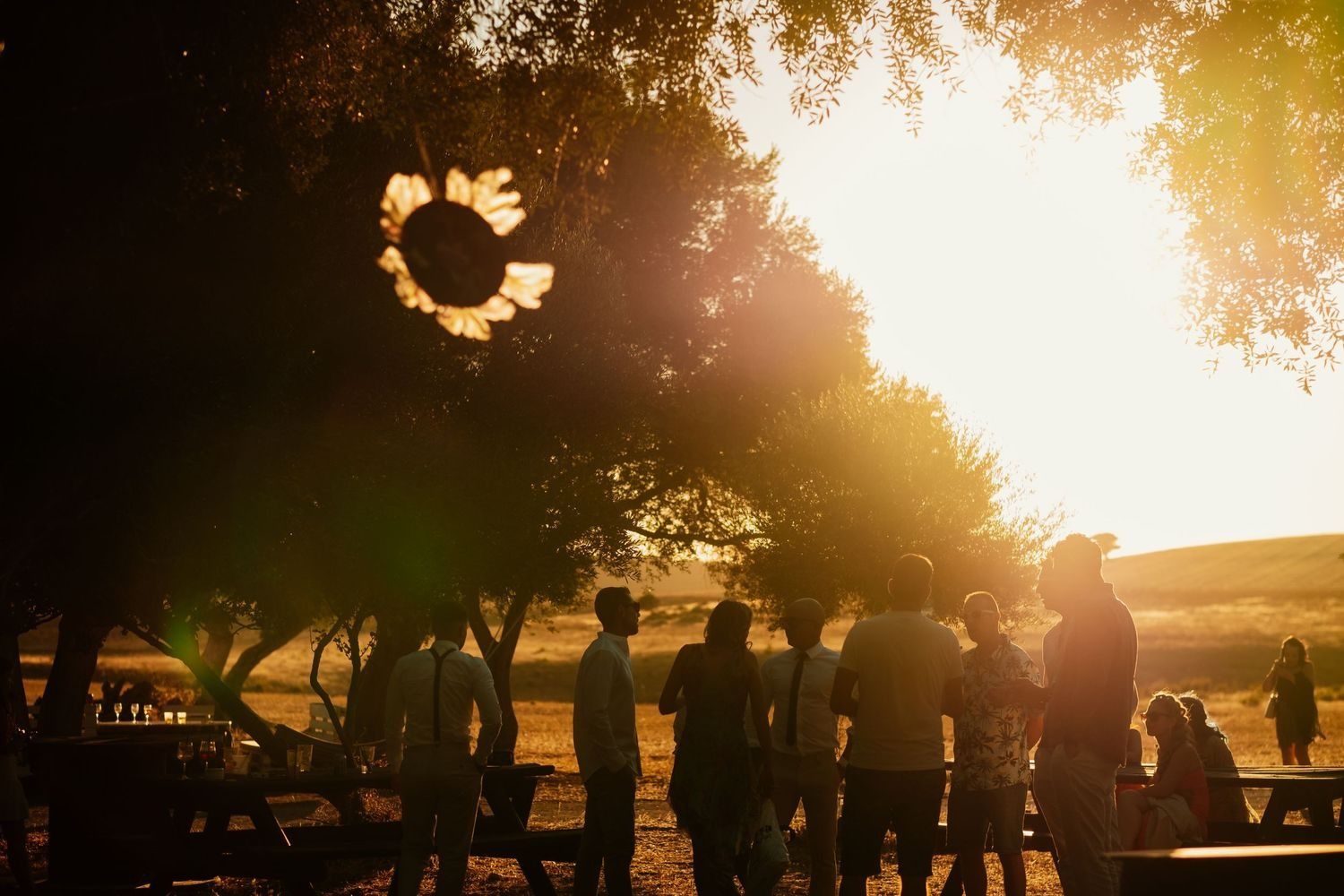 puesta de sol embalse de celemin boda wakana oda al sol