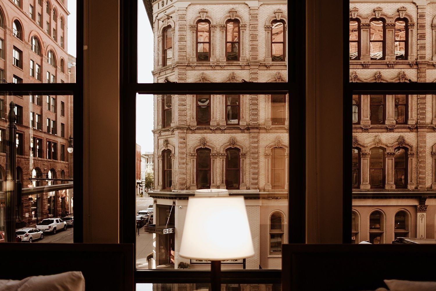urban city views at Amway Grand Plaza
