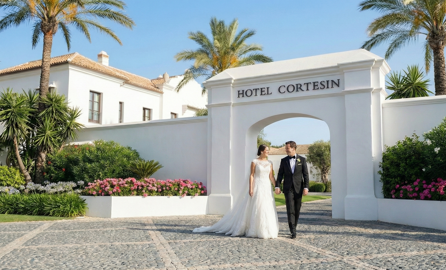 Boda en Finca Cortesin, Fotografo para bodas de lujo