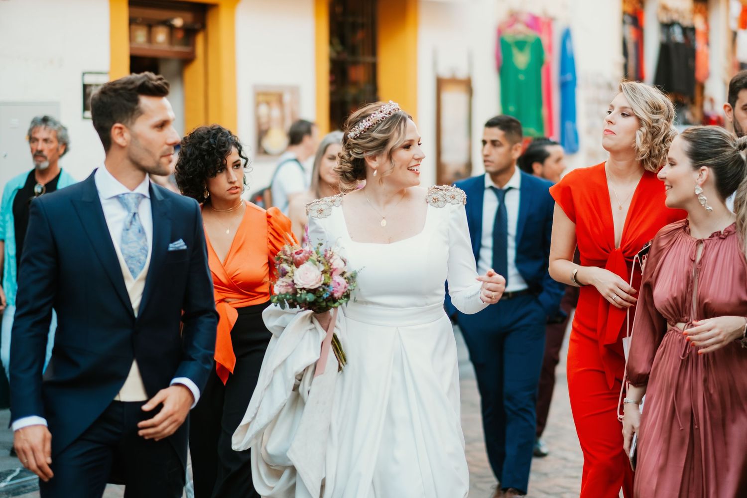 Fotografía documental de boda en Andalucia