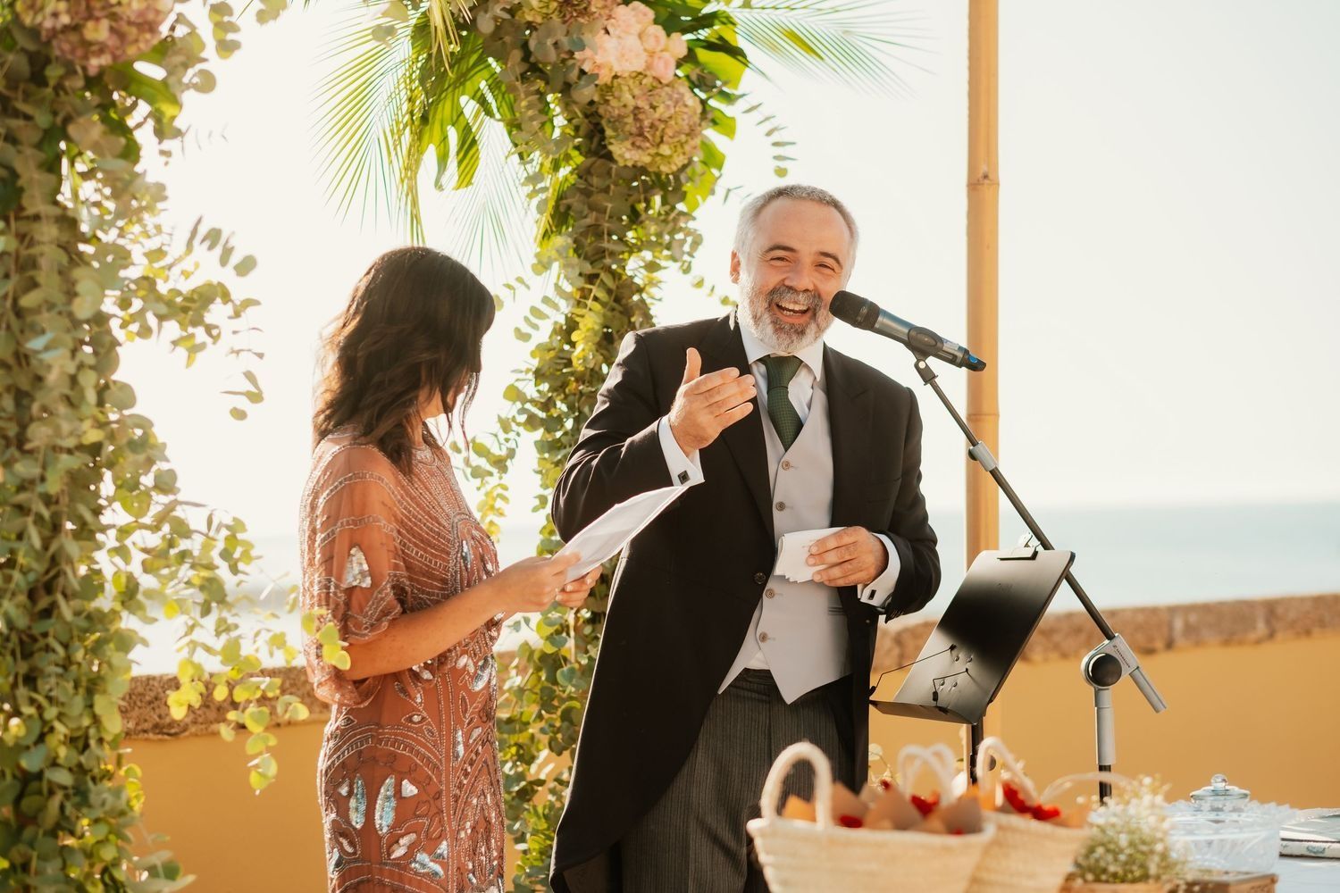 Fotografía de boda invisible ceremonia sin interrupciones Roberto Pecino