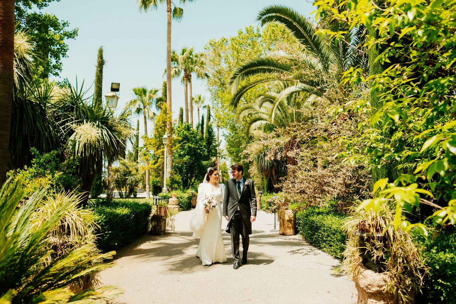 Boda en el Carmen de Los Mártires, Granada