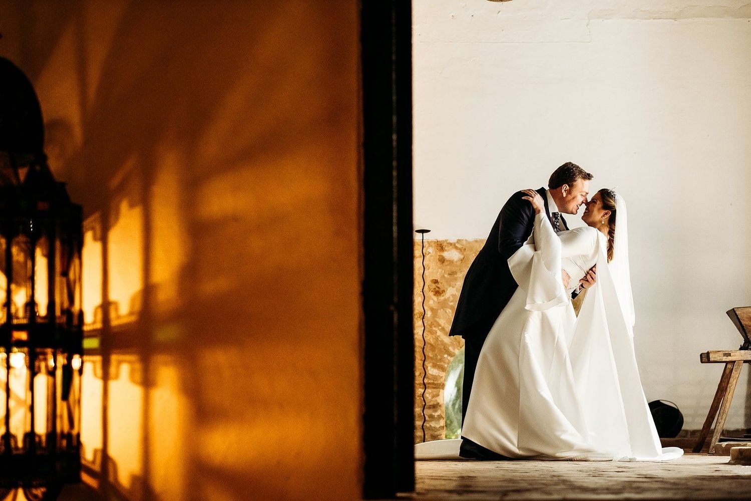 Espectacular fotografia de boda en Hacienda Los Ángeles de Alcalá de Guadaira por Roberto Pecino Fotógrafo