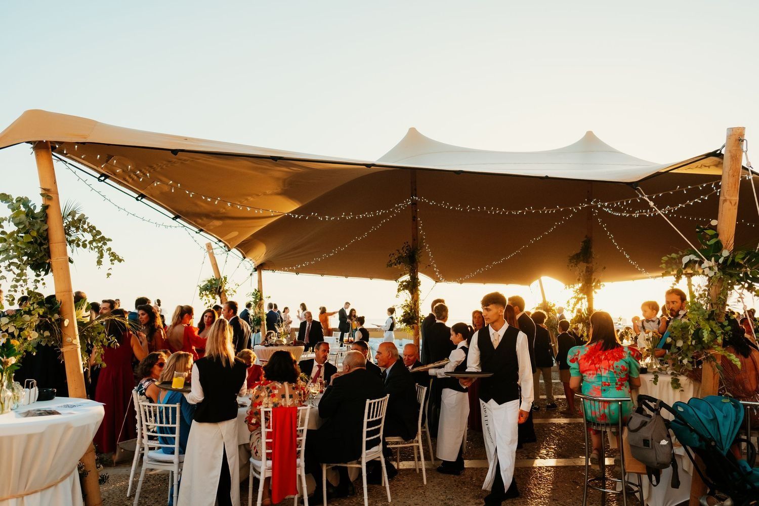 Catering El Faro detalles gastronómicos boda de lujo Cádiz
