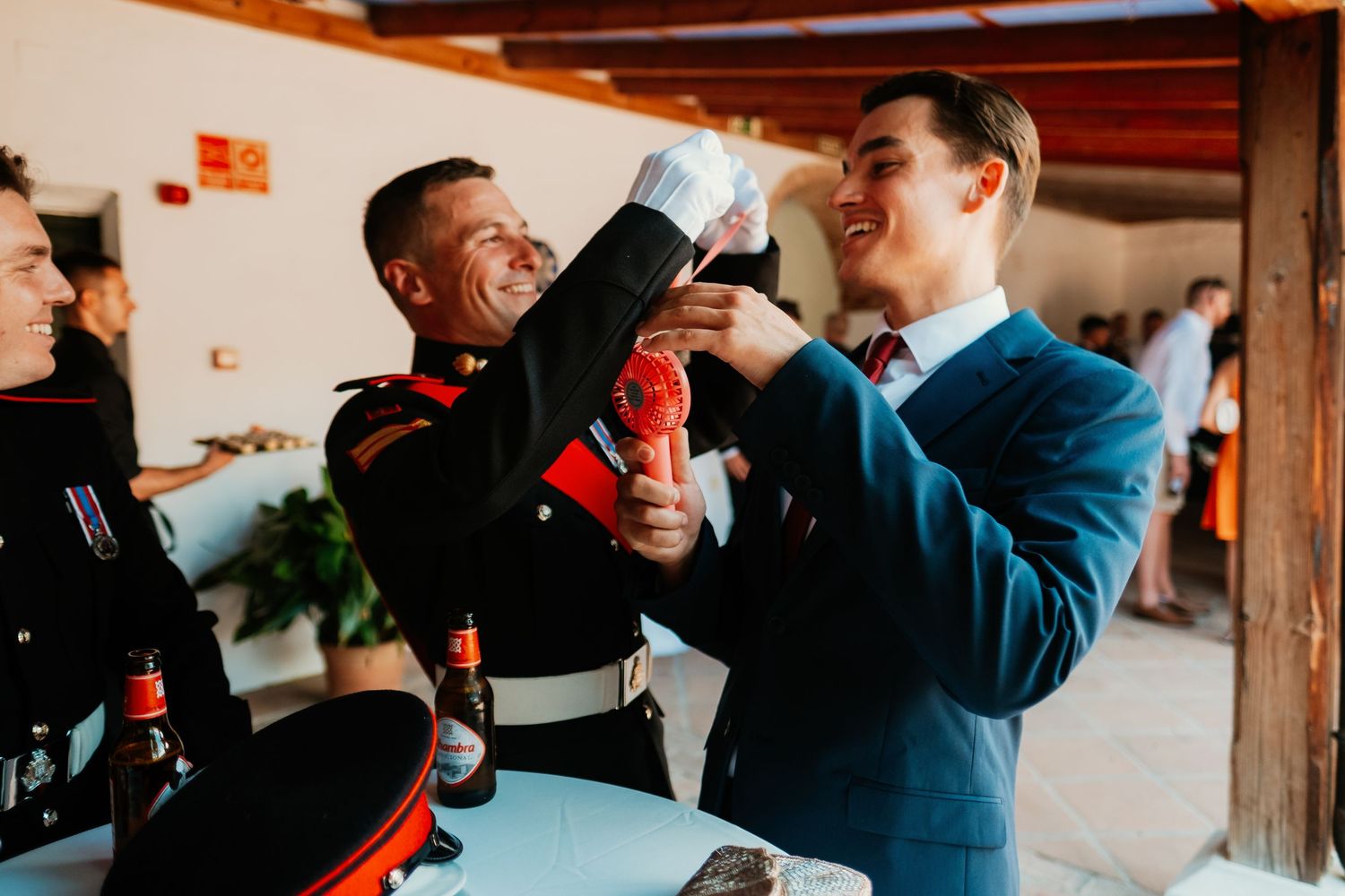 Fotografía documental y espontanea de boda