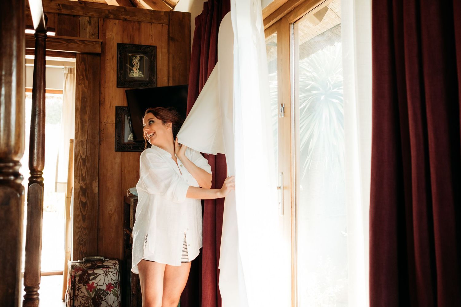 Miriam y su vestido de Pronovias