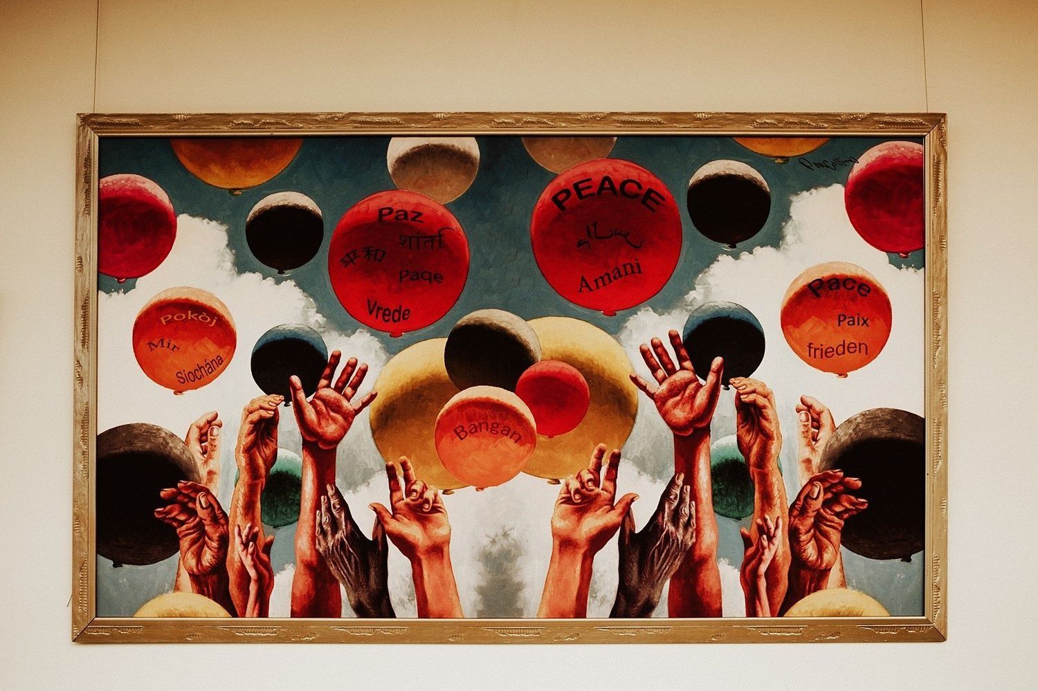 Visual inspiration during ArtPrize event in USA