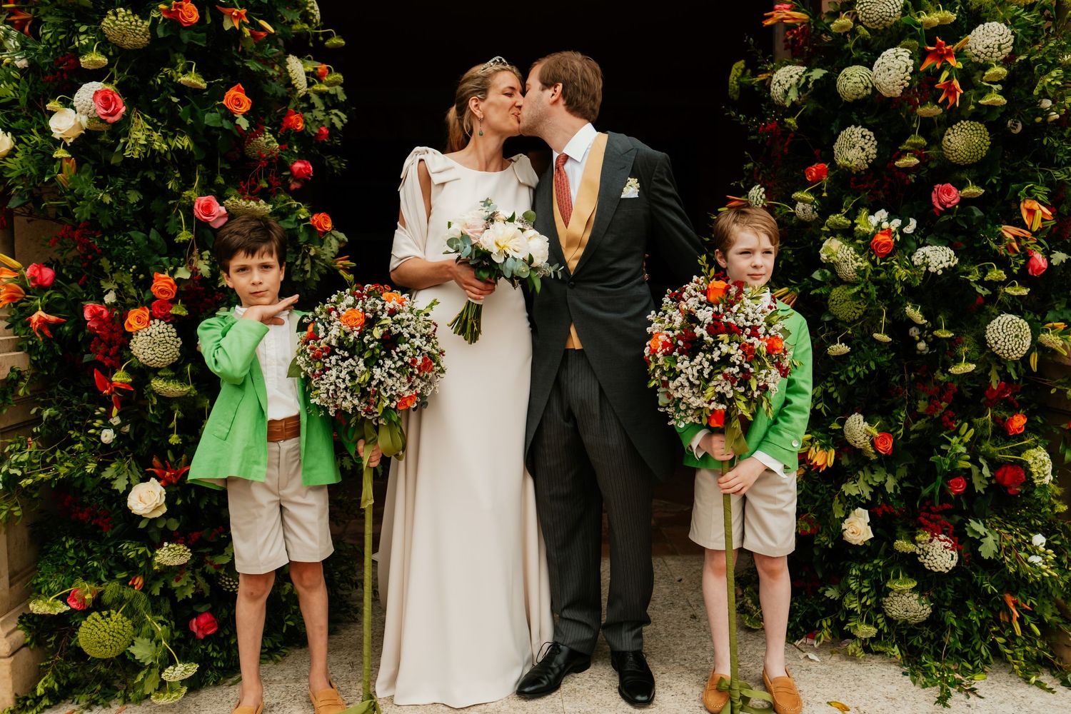 Decoración floral para boda en Sotogrande por Flores Areka fotografía Roberto Pecino