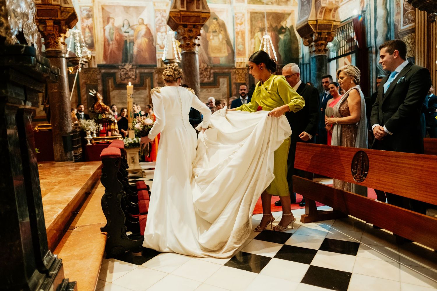 Vestido de novia de Franc Sarabia