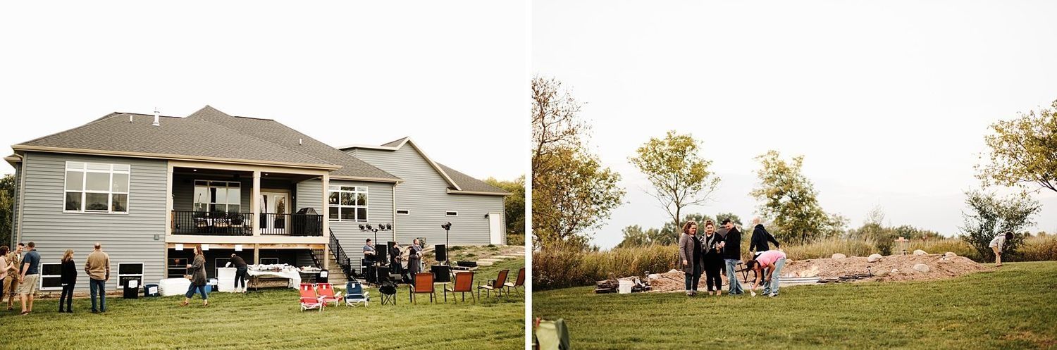 Pre-wedding ranch party Grand Rapids Michigan